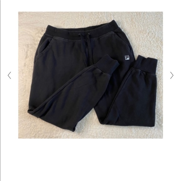 FILA Sweat Pants in Black & Navy Blue Pack - Picture 13 of 15